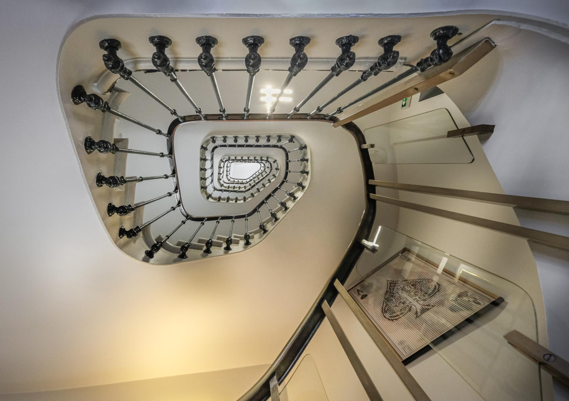 Hotel London - Escalier